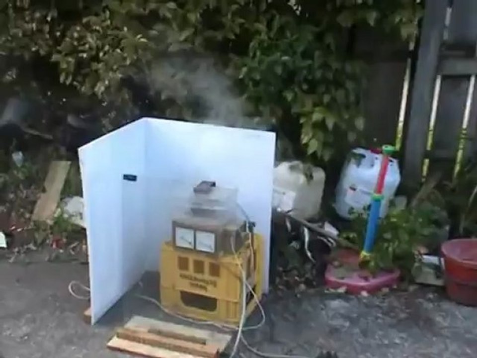 12 Volts SLA battery overcharged and venting