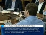 Los ministros de Finanzas del G7 hablarán sobre la crisis