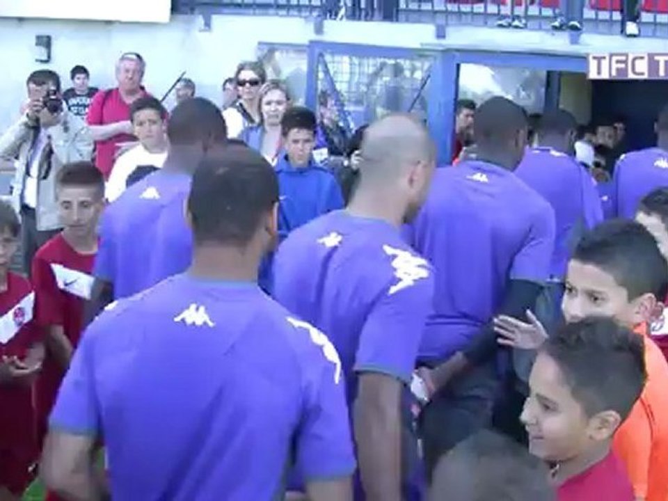 Entraînement délocalisé du TFC à Tarbes