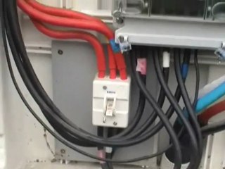 Actaris 3 phase kWh meter