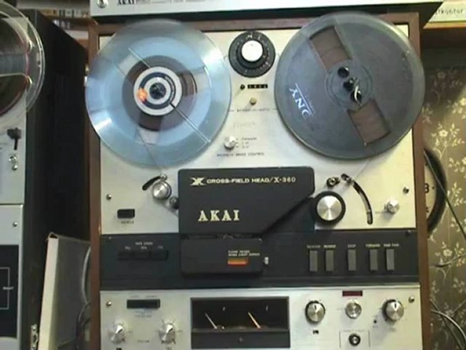 Akai X-360 Reel to Reel Tape Recorder