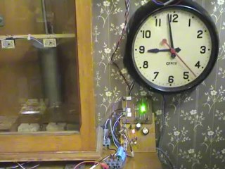 Gents 1 seconds impulse clock and schema