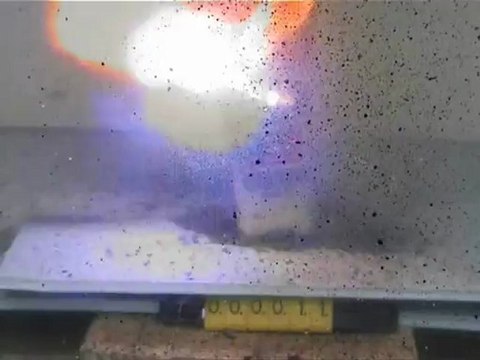 Electrical assault on ten 9 Volt batteries