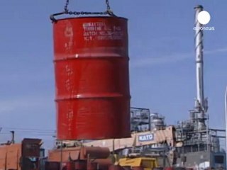 Oil slides on demand worries