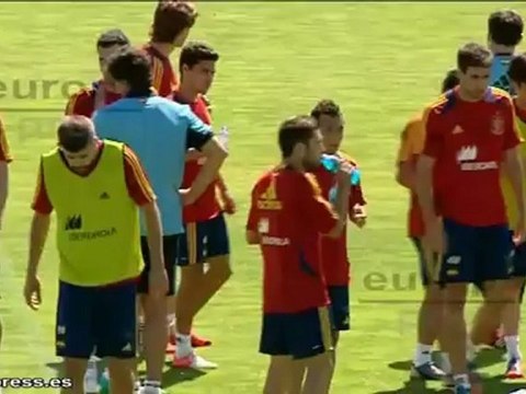 Selección ultima su preparación para la Eurocopa