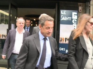 Nicolas Sarkozy au cinéma, pour voir le "Serment de Tobrouk"