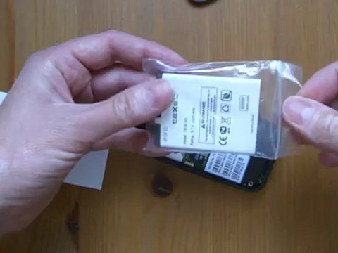 teXet TM-B410 - распаковка