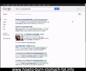 Pointers on losing Weight | burn stomach fat