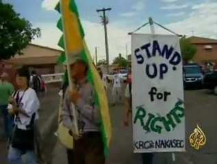 محاولة ولاية أريزونا السيطرة على حركة المهاجرين