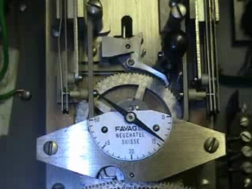 Favag master clock hauptuhr