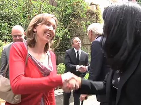 Visite de Yamina Benguigui à Bruxelles (01.06.2012)