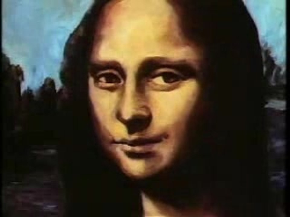 Mona Lisa descending a staircase
