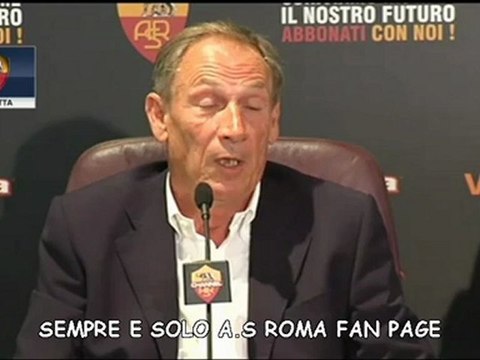ZEMAN: LE PRIMA PAROLE DA ALLENATORE DELLA ROMA