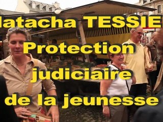 Jean-Luc Bleunven - Le soutien du jour : Natacha Tessier, travaillant dans la protection judiciaire de la jeunesse