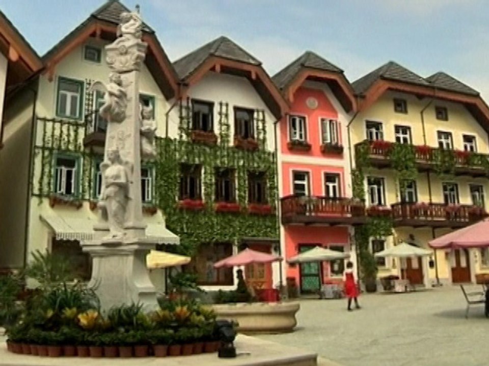 China's Replica of Austrian UNESCO Village Opens Amidst Controversy
