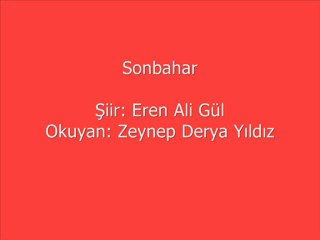 Sonbahar - Eren Ali Gül