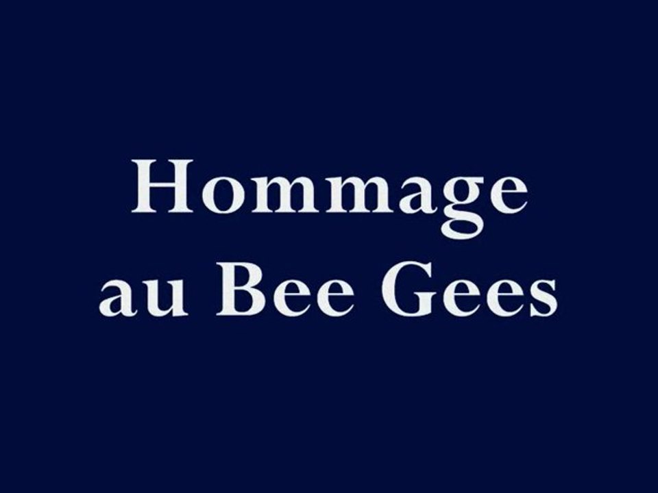 BEE GEES HOMMAGE - NIGHT FEVER - LA FIEVRE DU SAMEDI SOIR