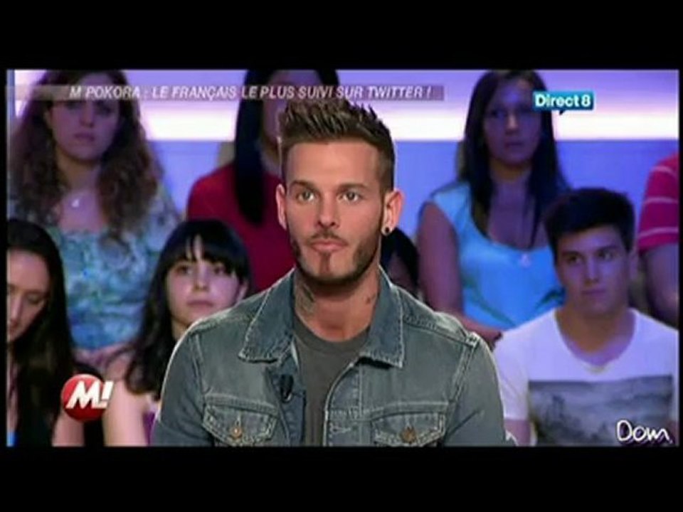 M. POKORA @ Morandini  spéciale Twitter 04.06.2012 - Partie 1 @ Dom
