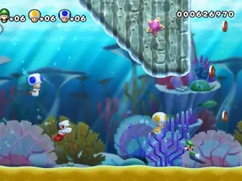 New Super Mario Bros U - Wii U E3 Trailer