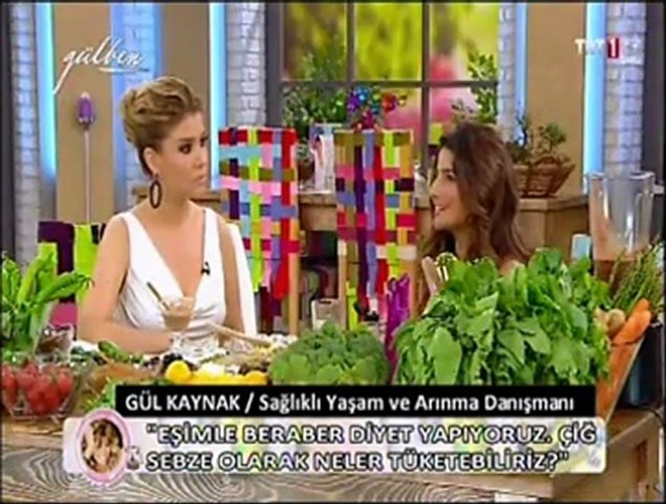 GÜLBEN - Gül Kaynak ile Badem Sütünden Dondurma ve Yeşil Yaz Çorbası Tarifleri 05.06.12