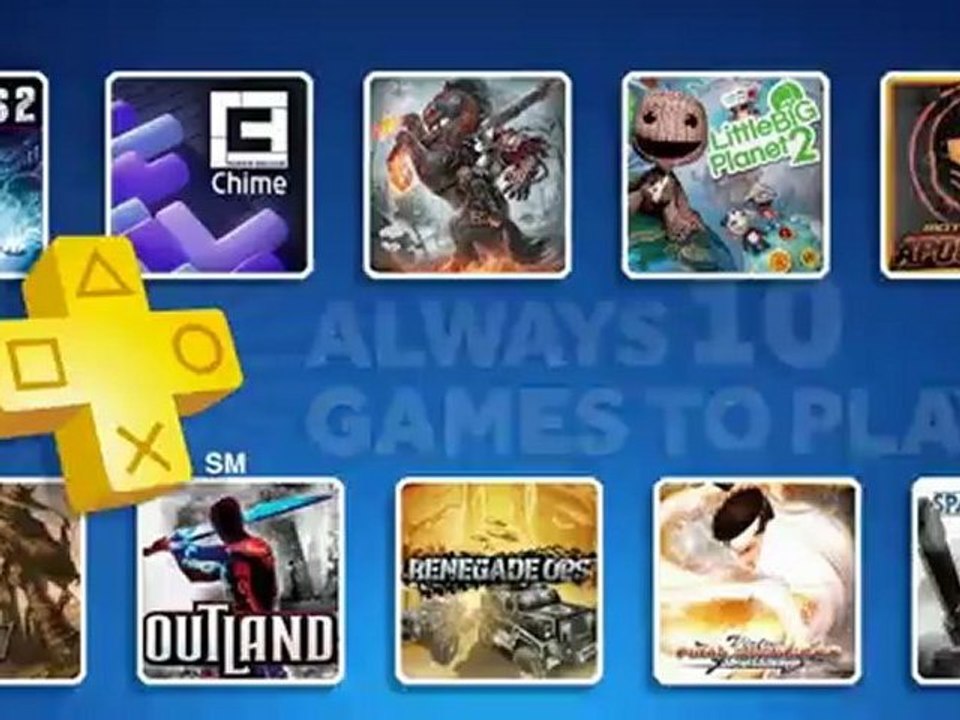 PlayStation Plus - E3 2012 Update