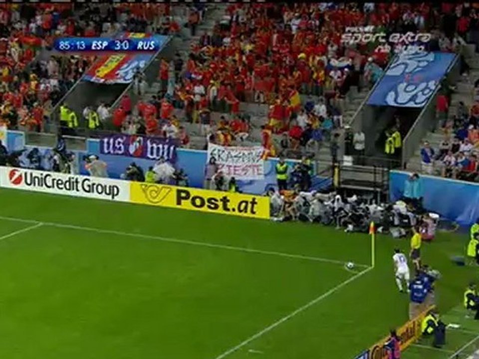 Gr. D - Hiszpania - Rosja [EURO 2008] Highlights