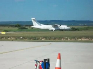 Mise en Route ATR 42-300 Airlinair F-GVZJ à Castres