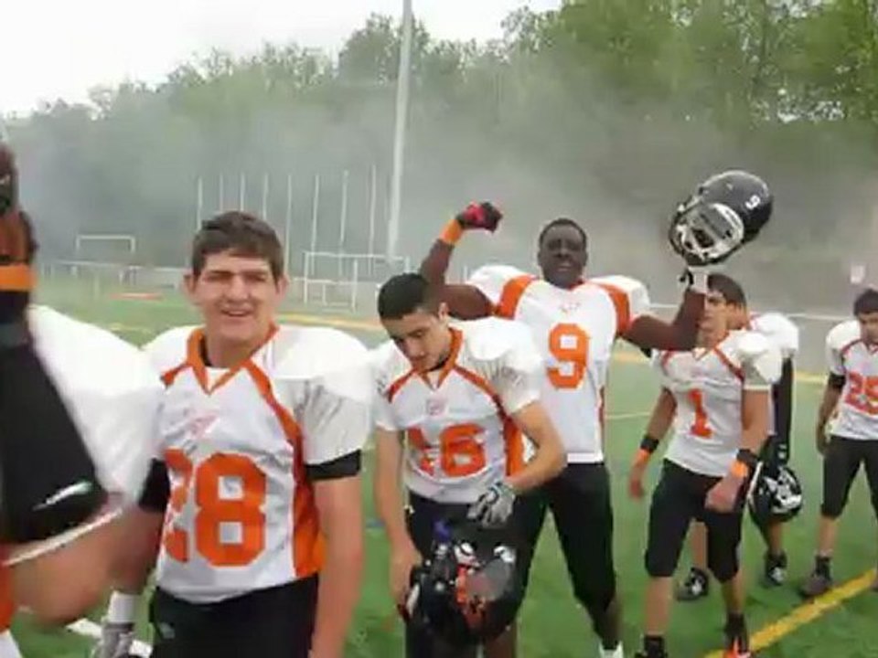 victoire finale conf nord Météores cadets 26 a 6 contre templier