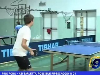 Ping Pong | ASI Barletta, possibile ripescaggio in C1