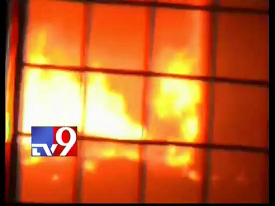 Fire accident in Kondapur