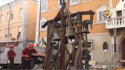 Finale Emilia (MO) - Terremoto - Recupero campane (02.06.12)