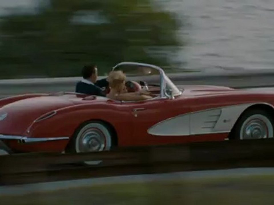 Driving into the sea