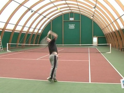 Cours Tennis: le service slicé
