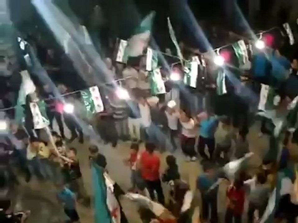 Syria فري برس اللاذقية الحفة حر حر حرية نحنا بدنا حرية 3 6 2012 Latakia