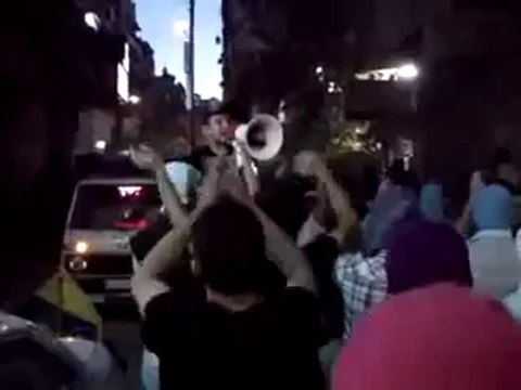 Syria فري برس حلب السكري طفل ينشد يالله ارحل يا بشار 2 6 2012 Aleppo