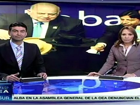 Malvinas y mar para Bolivia, temas de Asamblea OEA