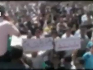 Syria فري برس ريف دمشق داريا تشييع مهيب لشهداء المجزرة 1 6 2012 Damascus