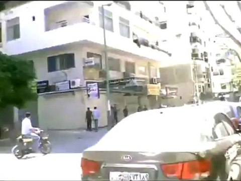 Syria فري برس اللاذقية الصليبة إطلاق الرصاص على المتظاهرين 1 6 2012 Latakia