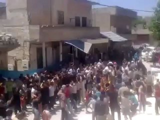 Syria فري برس إدلب قورقانيا في جمعة أطفال الحولة شعلة النصر 1 6 2012 Idlib