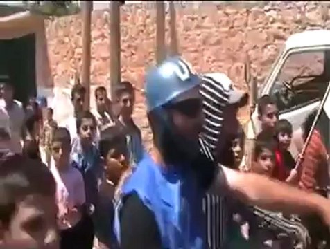 Syria فري برس ادلب كفريحمول جمعة أطفال الحولة مشاعل النصر 1 6 2012 Idlib