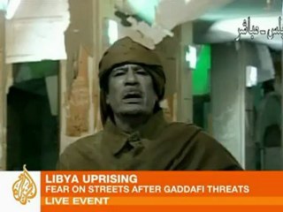 Defiant Gaddafi vows to 'fight on'