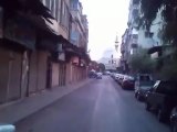 Syria فري برس  دمشق خلف الأمن الجنائي   مناشير الأاضراب 31 5 2012 Damascus