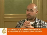 Saif Gaddafi talks to Al Jazeera
