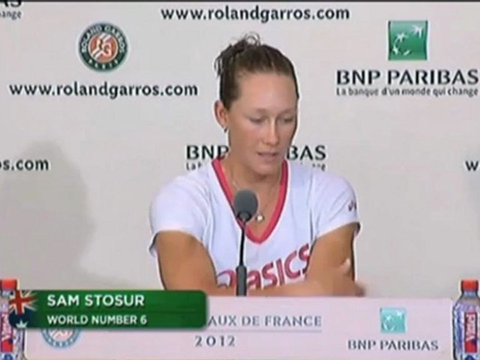 French Open: Stosur: Auf alles gefasst sein