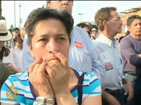 Mexicans march against drug-related violence