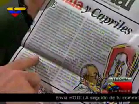 (VÍDEO) La hojilla del día lunes 04.06.2012 1/4