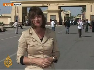 On the Egyptian side of Rafah