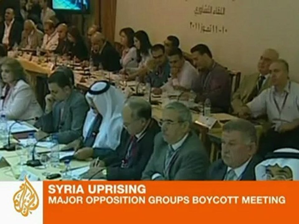 Syrian opposition reform talks