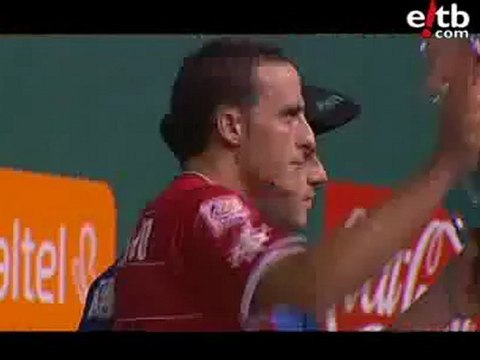 Olaizola gana a Irujo en el torneo de San Fermín