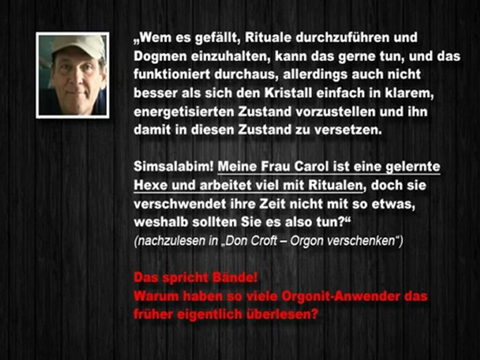 Orgonit Segen oder Fluch? Teil 04 von 11